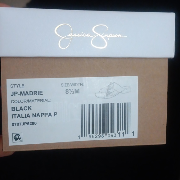 JESSICA SIMPSON MADRIE SANDAL SLIDE - Picture 6 of 6